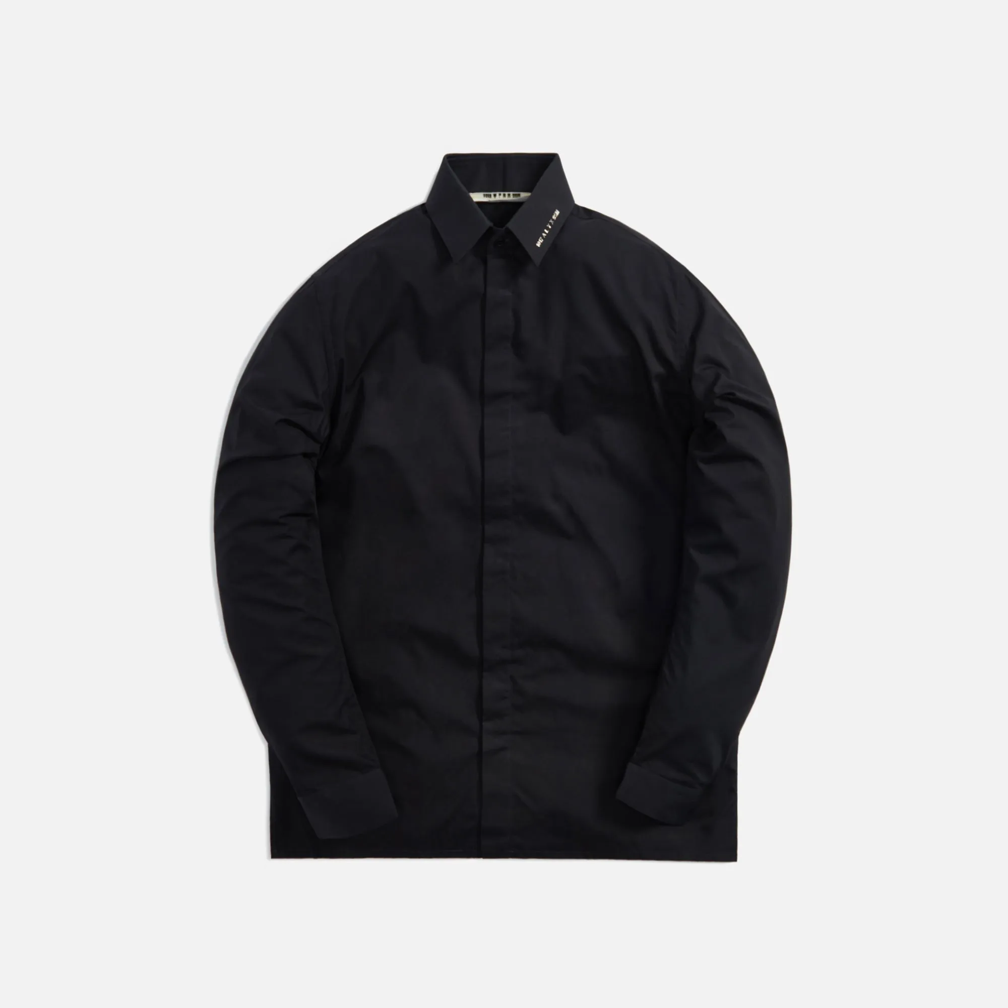 1017 ALYX 9SM Metal Logo Button Down - Black